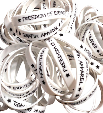 Grafik Wristbands (White & Black)