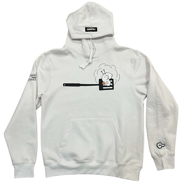 Flippin' The Bird Hoodie (White)