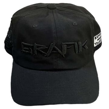 Grafik Lettering Dad Hat (Black)