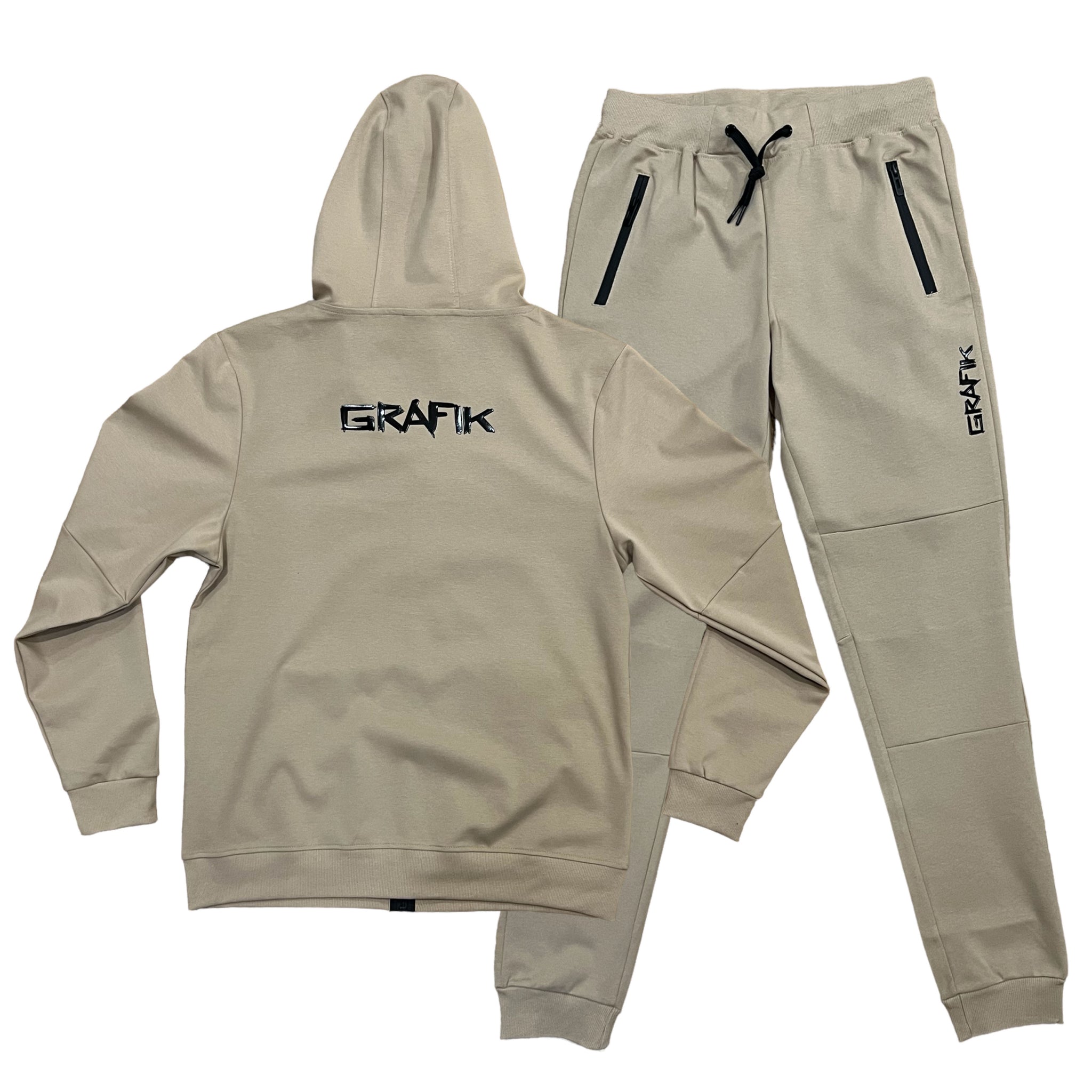 Grafik Tracksuit (Tan)