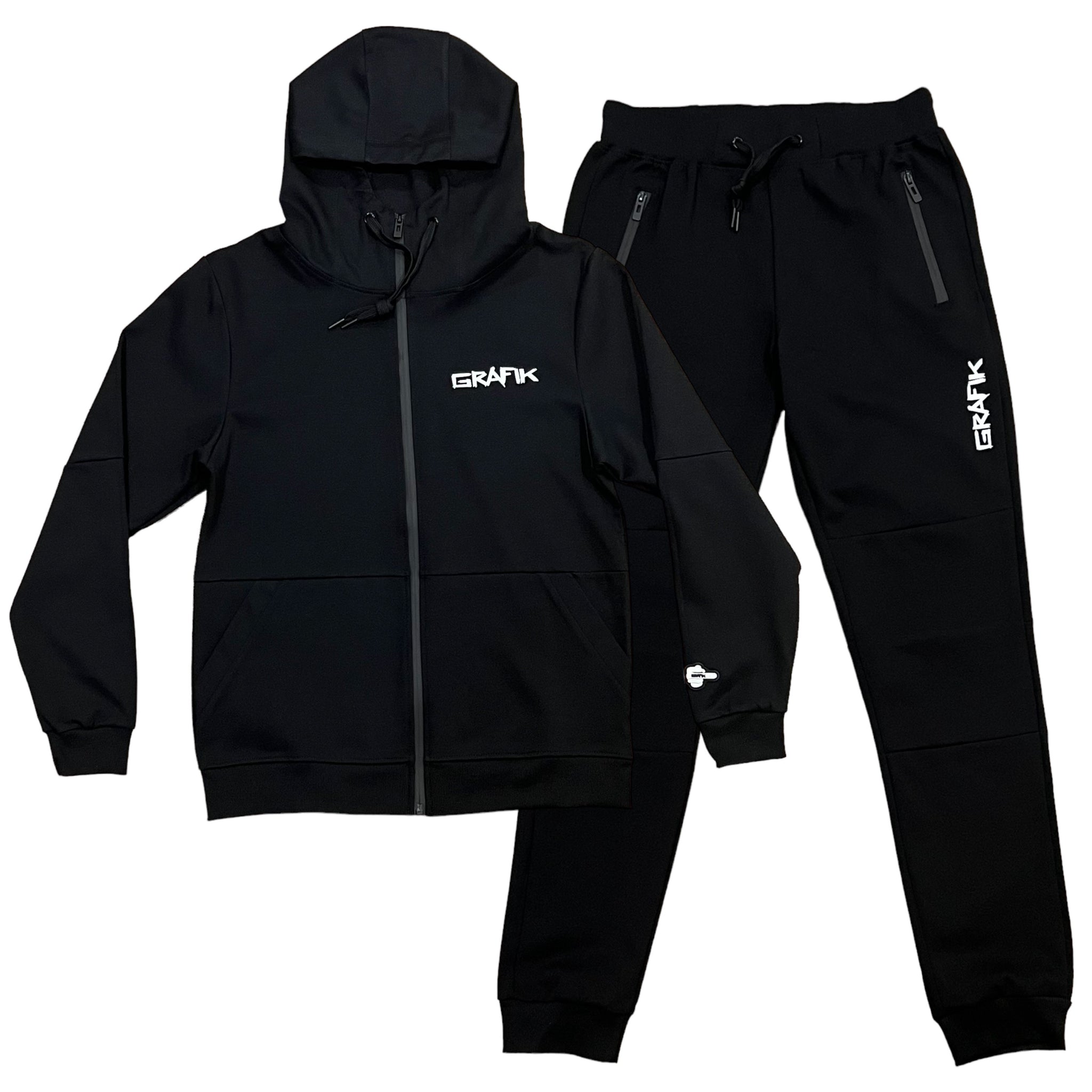 Grafik Tracksuit (Black)