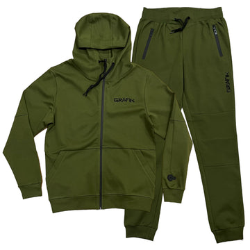 Grafik Tracksuit (Olive Green)