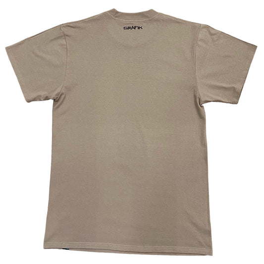 Grafik Small Logo T-Shirt (Light Taupe)