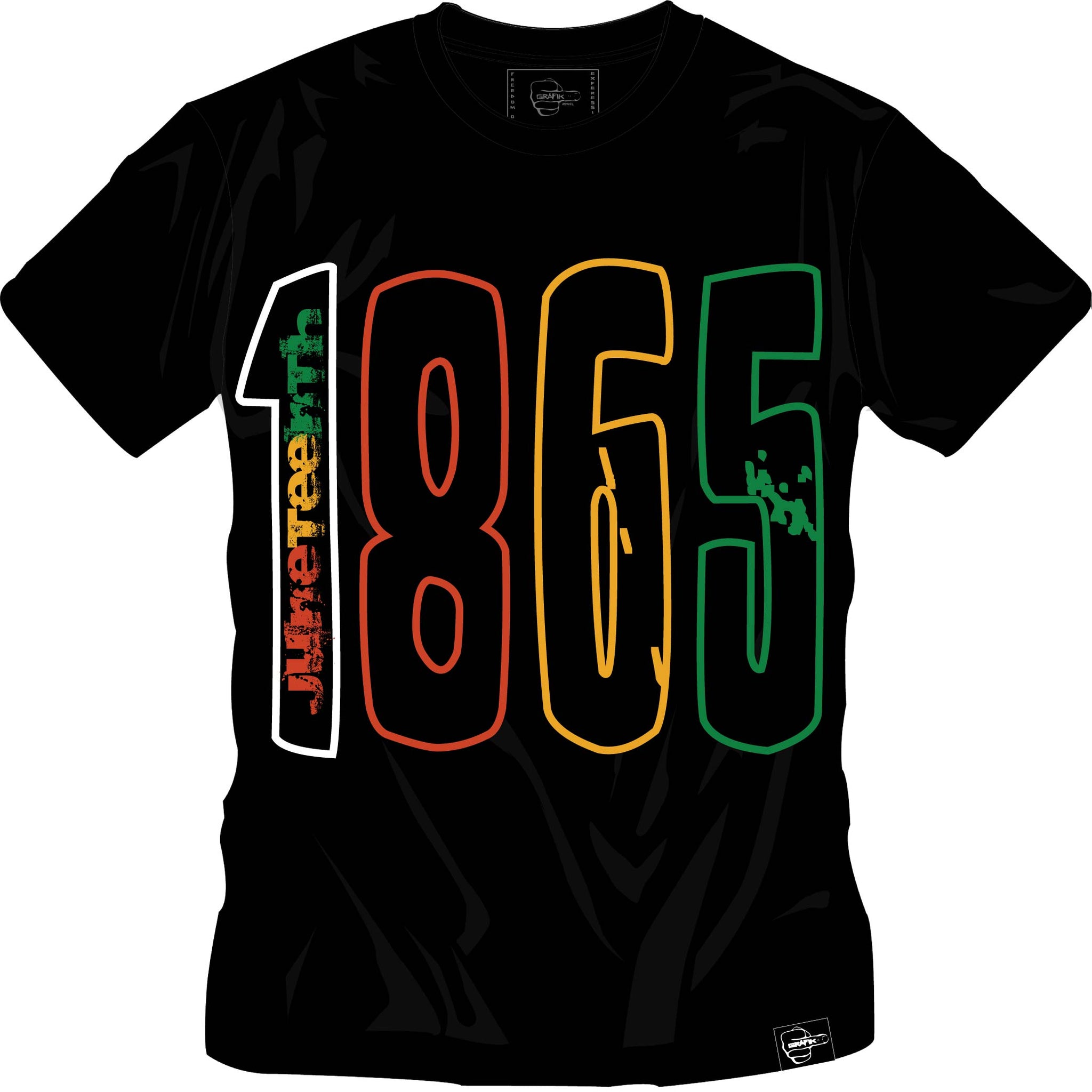 Juneteenth 1865 T-Shirt (Black)