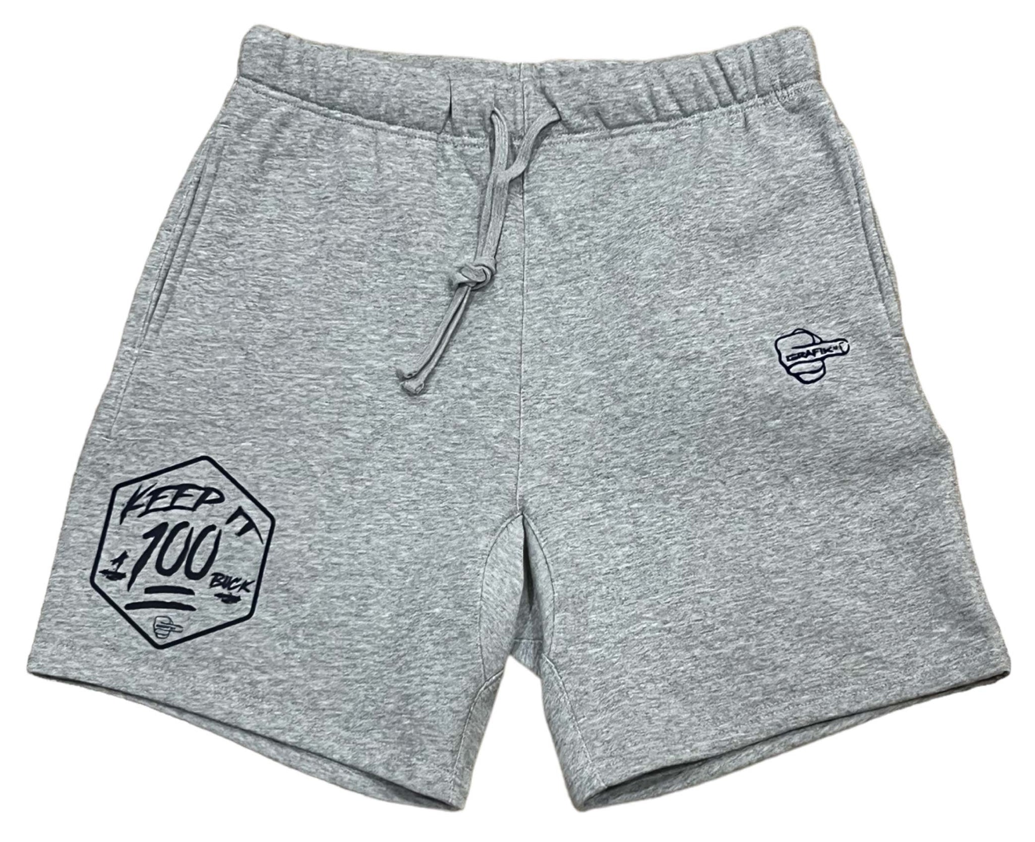 Keep It 100 Shorts (Heather Gray)