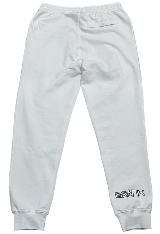 Keep It 100 Sweatpants (White)