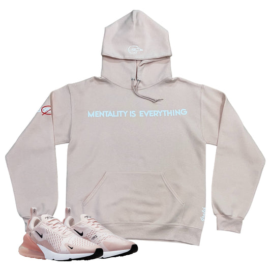 Mentality Is Everything Hoodie (Blush Pink)