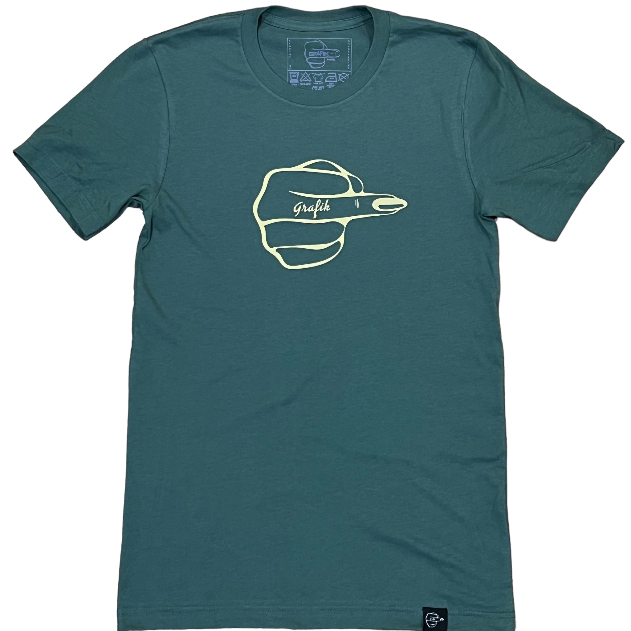 Grafik Girls Logo T-Shirt (Pine Green)