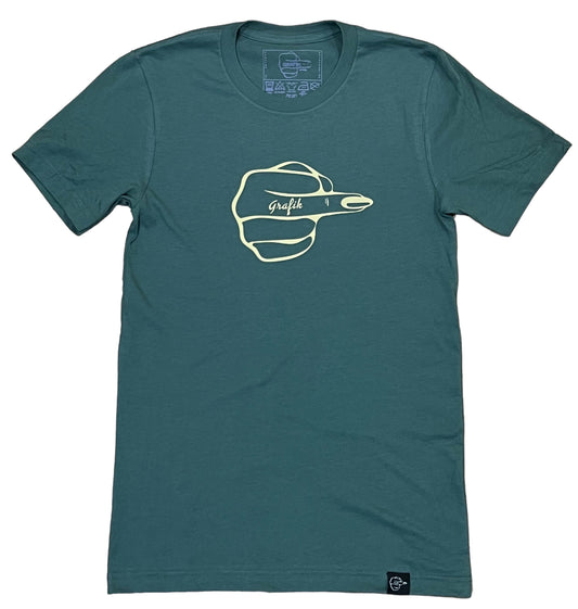 Grafik Girls Logo T-Shirt (Pine Green)