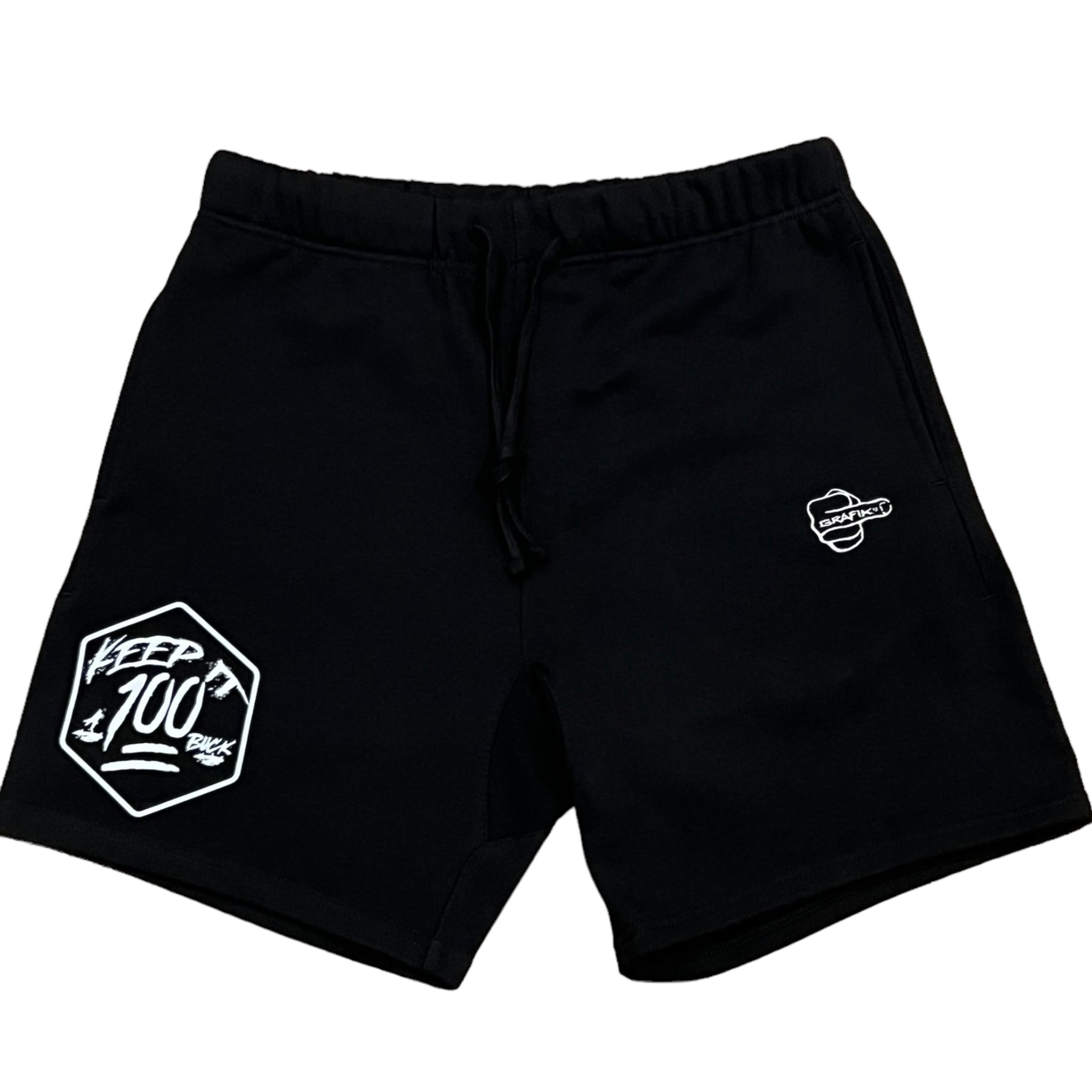 Keep It 100 Shorts (Black)