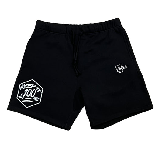 Keep It 100 Shorts (Black)