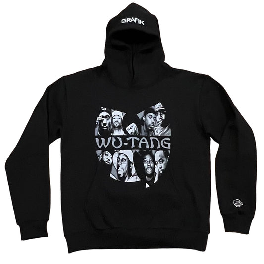 Wu-Tang Clan Hoodie (Black & White)