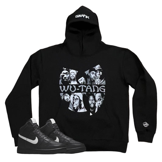 Wu-Tang Clan Hoodie (Black & White)