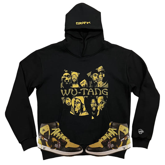 Wu-Tang Clan Hoodie (Black & Yellow)