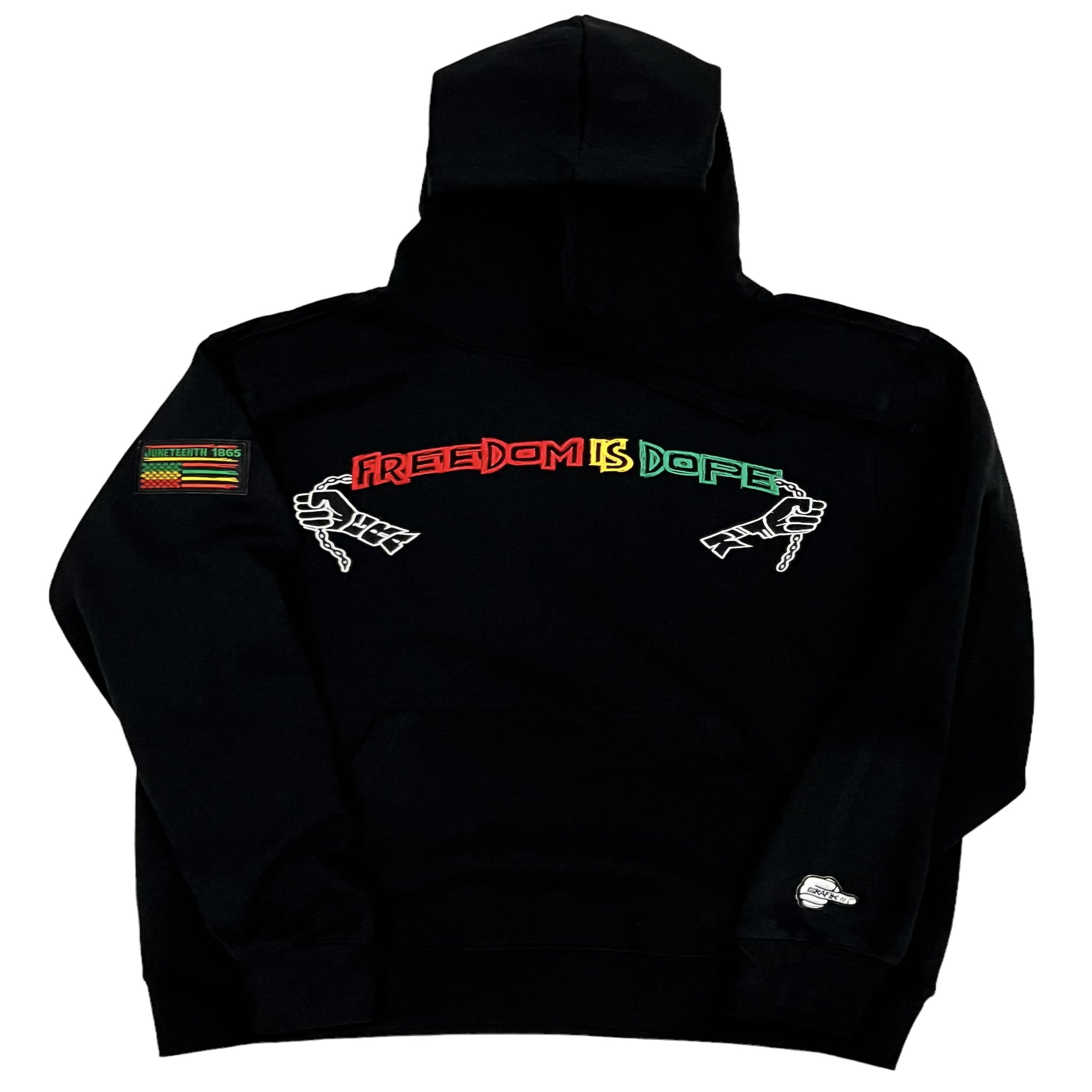 Freedom is Dope Hoodie (Black)