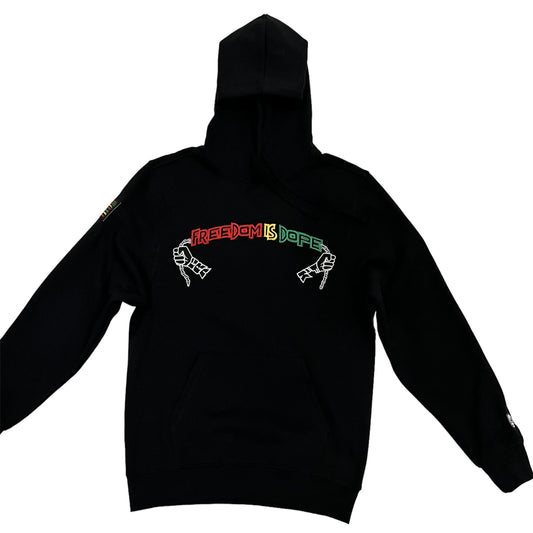 Freedom is Dope Hoodie (Black)