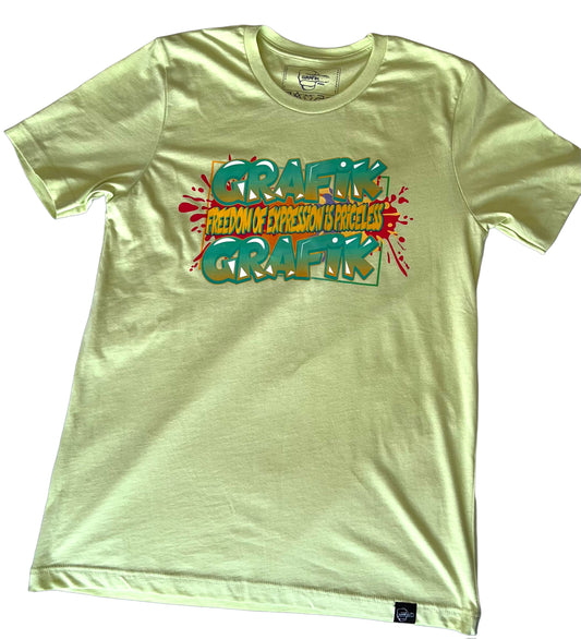 Graffiti Out The Box T-Shirt (Spring Green)