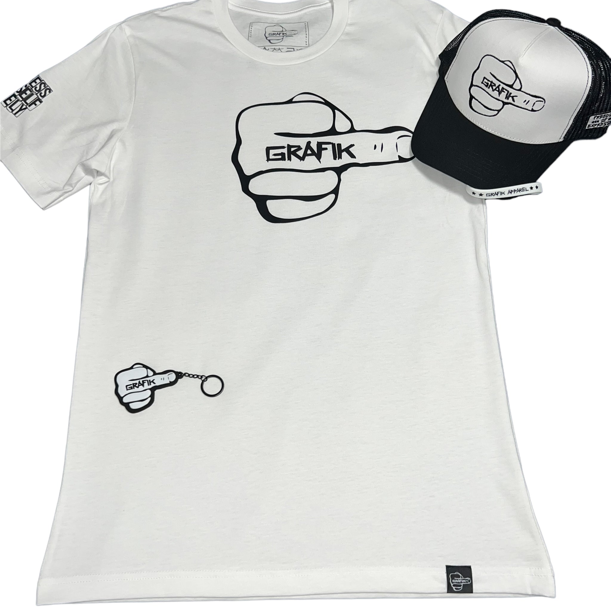 Grafik Logo T-Shirt (White)