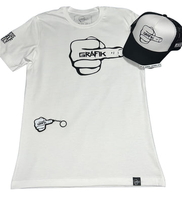 Grafik Logo T-Shirt (White)