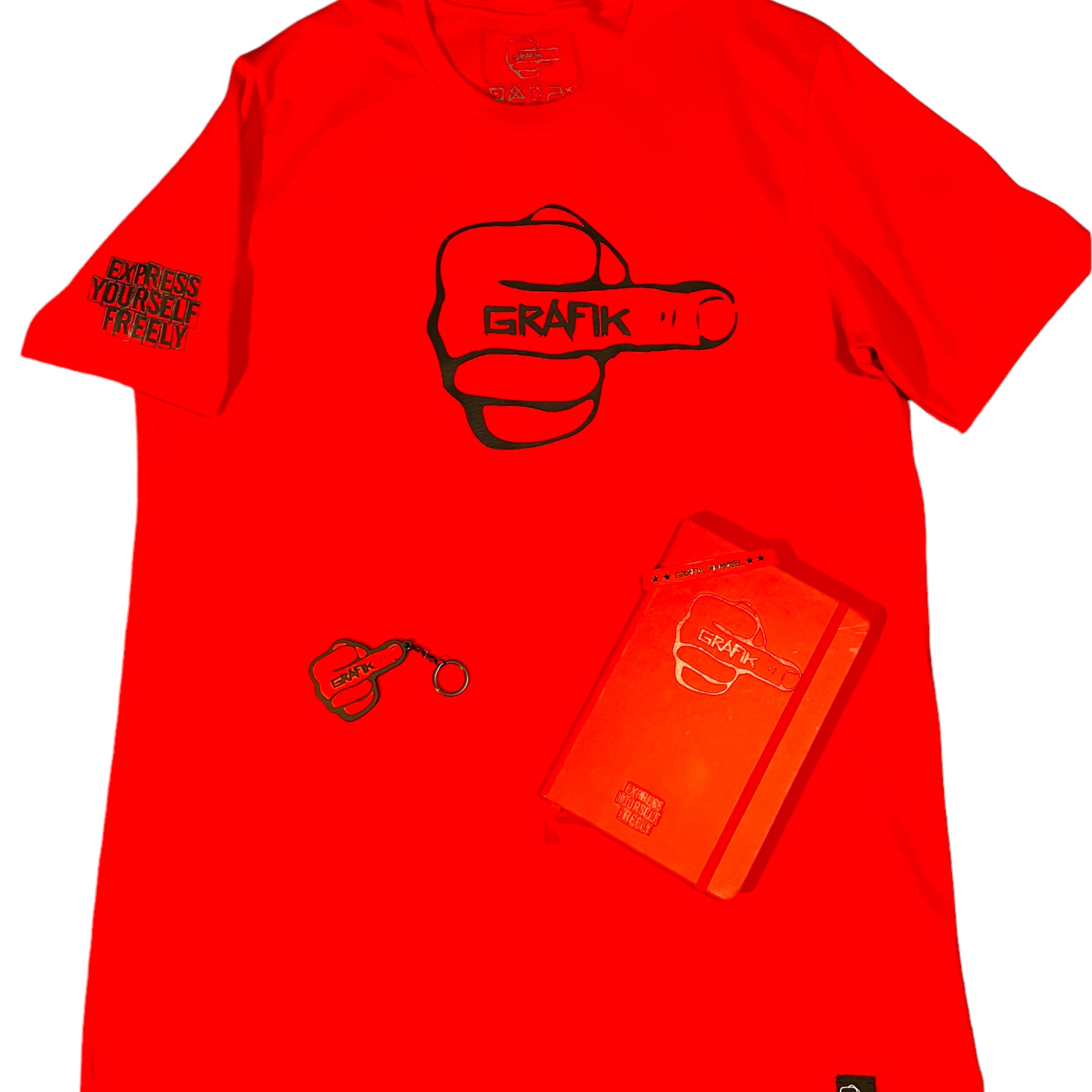 Grafik Logo T-Shirt (Red)