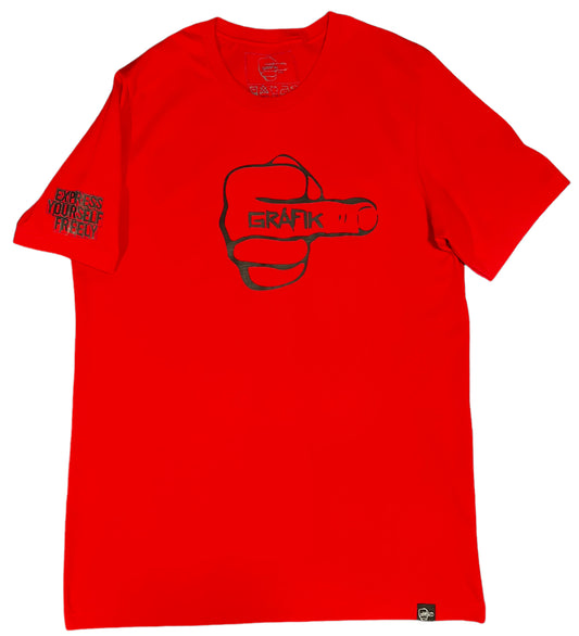 Grafik Logo T-Shirt (Red)