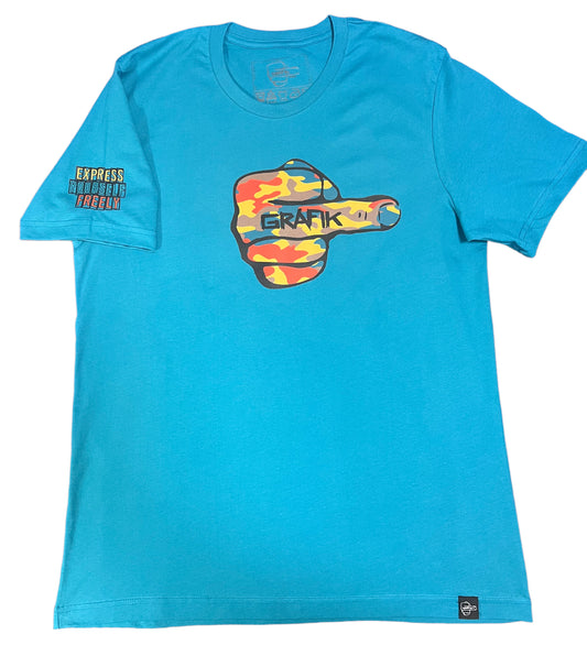 Grafik Logo T-Shirt (Marine)