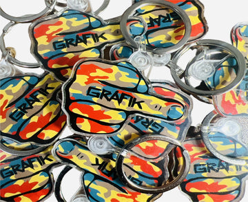 Grafik Logo Keychains (Camo)