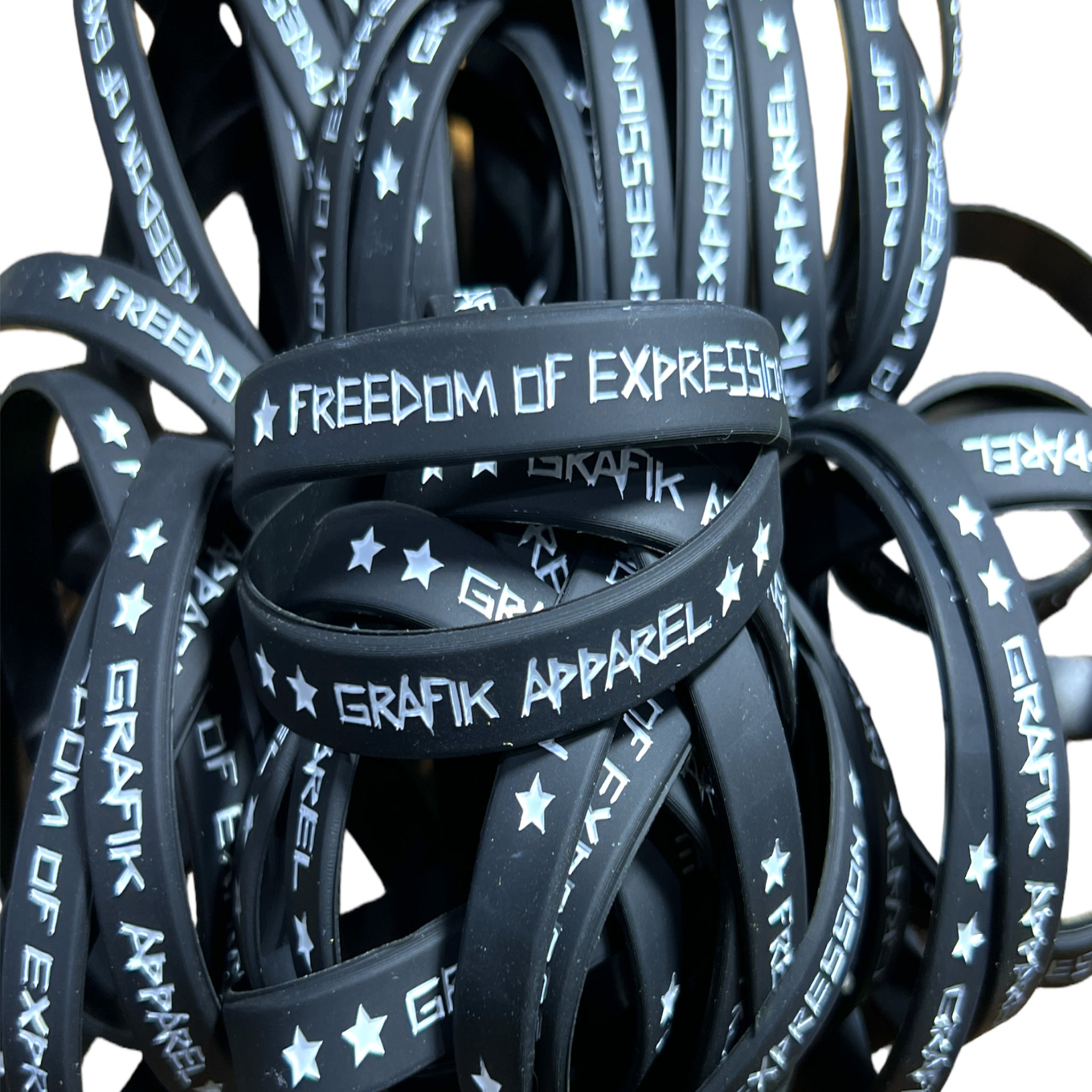 Grafik Wristbands (Black & White)